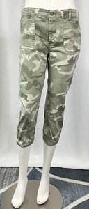 Wonder Nation Plus Girls Camo Pants Elastic Waist Garter Hem Size XL (14-16) - Picture 1 of 3