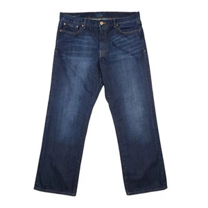 Lucky Brand Jeans Herren 36x30 Blau 361 Vintage Straight Dark Wash Denim (lesen) - Bild 1 von 17