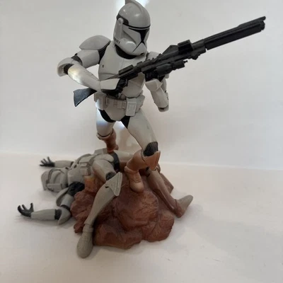 Figura de acción suelta Star Wars Unleashed "Clone Trooper" Hasbro 2003 ¡¡COMPLETA!!! Foto 1 de 4