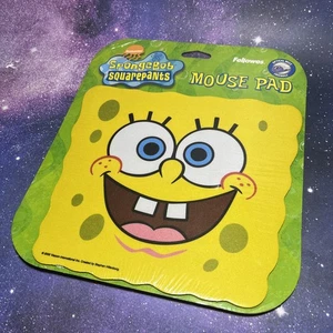 NEU SpongeBob Schwammkopf gelb Computer Mauspad Nickelodeon Vintage 2002 selten - Bild 1 von 5