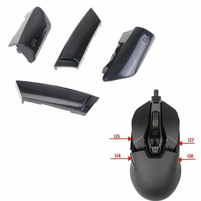 4-teilige Original-Seitentasten G4 G5 G6 G7 Für Logitech G900 G903 Gaming Mouse - Bild 1 von 4