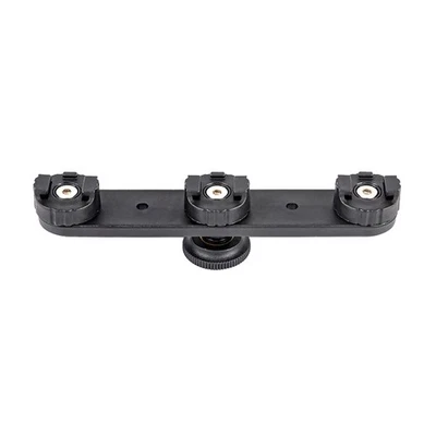 3 in 1 Aluminum Camera Triple Hot Shoe Mount Adapter Bracket Holder Support G - Image 1 of 4