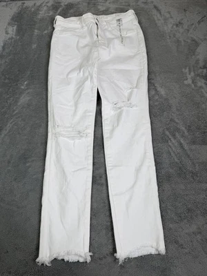 American Eagle Hi-Rise Jegging Crop Women’s Size 10 White NWT - Image 1 of 4