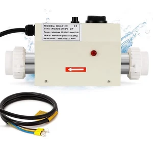 Mxmoonant Pool Heater 3KW 220 240V, Electric Hot Tub Heater Water Thermostat - Picture 1 of 6