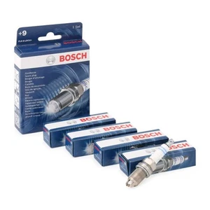 KIT 4 CANDELE BOSCH FIAT PANDA 169 500 YPSILON 600 MITO GRANDE PUNTO 1.2 BENZINA - Picture 1 of 4