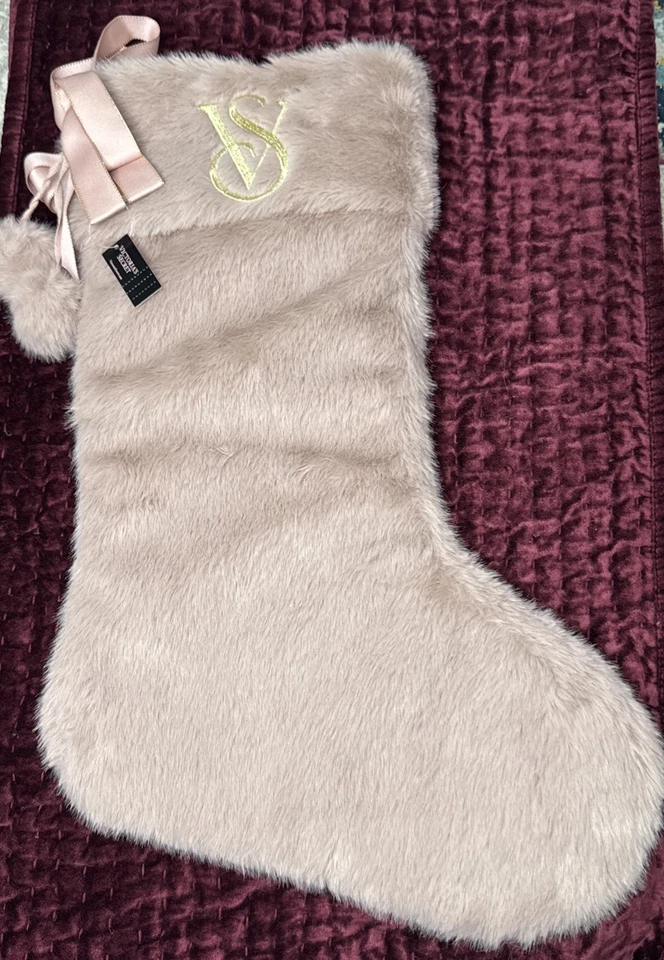 Medias de Navidad de piel sintética Victoria's Secret nuevas con etiquetas Foto 1 de 4