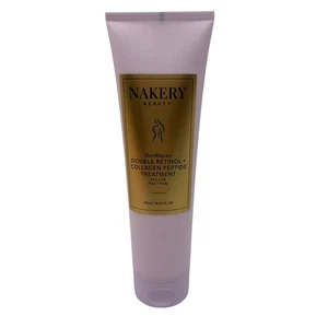 Nakery Beauty trattamento doppio retinolo e peptidi di collagene 8,45 oz rassodante e lifting - Foto 1 di 8