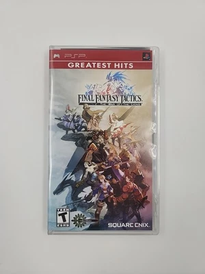 Final Fantasy Tactics The War of The Lions PSP Playstation Portable Complete CIB - Image 1 of 4