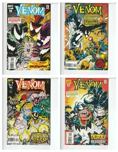 ⚡️ Venom Separation Anxiety Comic Book Lot #1-4 Life Foundation Symbiotes Direct - Picture 1 of 9
