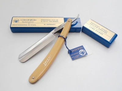 DOVO Junior rasoio Solingen ex per apprendisti 5/8" Straight Razor! - Immagine 1 di 4
