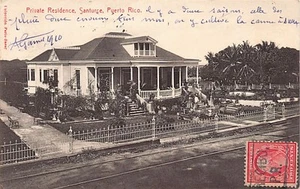Puerto Rico - SANTURCE - Private Residence - Publ. Paris-Bazar - Picture 1 of 2