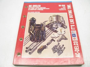 Acdelco 1A-91E Electrical Switches PCV Wire Sets Alternators Starters Catalog 91 - Picture 1 of 9