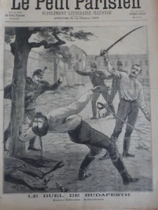 1982 1905 DUEL EPEE 5 JOURNAUX ANCIENS - Foto 1 di 5
