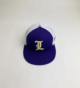 Under Armour LaSalle College HS Explorers Mesh Baseball Cap Men's L Hat Purple - Picture 1 of 4