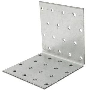 Hágalo usted mismo Soporte angular Soporte de esquina de acero galvanizado de alta resistencia para estructural S - Imagen 1 de 24