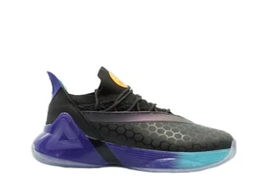 [E93323] Mens Peak Tony Parker 7th Signature Black Purple Basketball Shoes - Picture 1 of 1