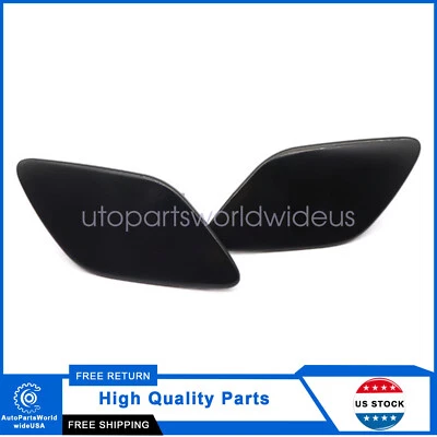 2 piezas cubiertas de arandela de faros izquierda y derecha aptas para BMW 328i 335i cupé 2007-2010 Foto 1 de 4