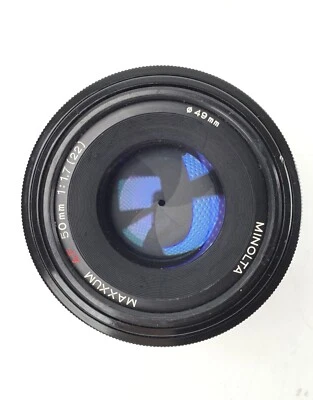 Minolta Maxxum AF 50mm f/1.7 Lens for Sony A Mount - Image 1 of 3