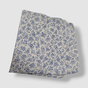 Sprezza Men's White Floral Print Pocket Square - Picture 1 of 1