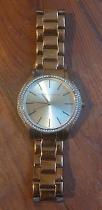 French Connection FC1205RGM Rose Gold Bracelet Strap Watch, New Battery Fitted - Picture 1 of 10