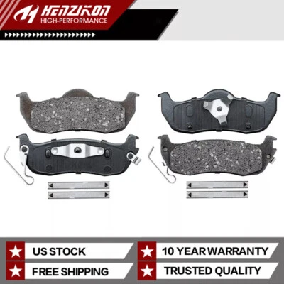 For 2004-2012 2013 2014 2015 Nissan Armada Titan Rear Ceramic Brake Pad Kit US. - Image 1 of 4