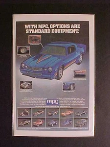 RARE VINTAGE CUSTOM RACE CARS TRUCKS MPC PLASTIC TOY MODEL KITS PRINT AD 1981 - Picture 1 of 1