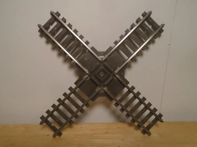 1960'S VINTAGE ORIGINAL AMERICAN FLYER #26322 S SCALE PIKEMASTER 90 DEG CROSSING - Image 1 of 2