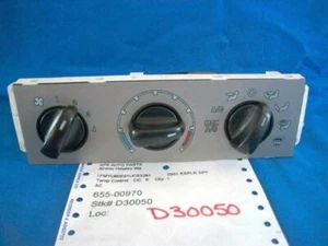 01 02 FORD EXPLORER CONTROL DE TEMPERATURA DELANTERO 2 PUERTAS PAQUETE DEPORTIVO 152010 - Imagen 1 de 2