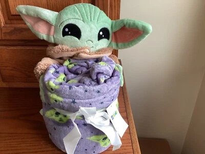 Disney Star Wars Manta y Peluche Amigo El Grande Niños Mandaloriano Niño Foto 1 de 4
