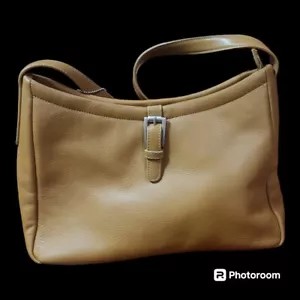 Bolso de hombro Hobo Giani Bernini camel nuevo sin etiquetas - Imagen 1 de 5