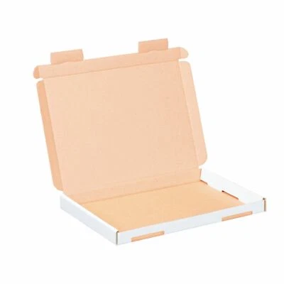 Großbriefkartons Warensendung Versandkarton 230 x 160 x 20 mm weiß DIN A5 Karton