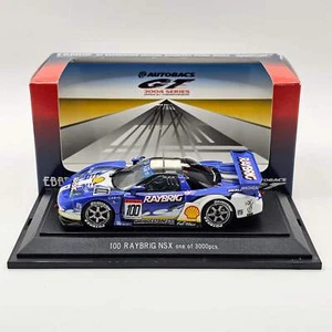 EBBRO HONDA NSX #100 Raybrig Kunimitsu JGTC GT500 2004 scala 1/43 - Foto 1 di 8