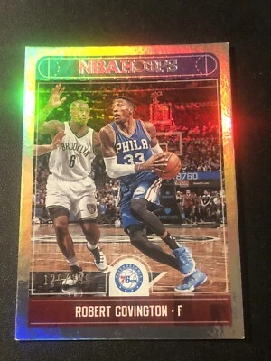 2017-18 Panini NBA Hoops Silver /199 Robert Covington #4 - Image 1 of 3