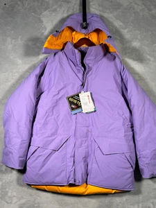 Marmot Jacket Mens Large Purple Mammoth Gore Tex Down Parka - Picture 1 of 12
