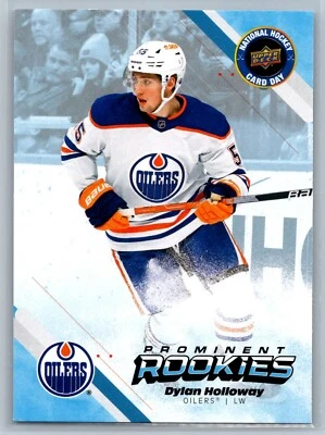 Dylan Holloway 2023 National Hockey Card Day #NHCD-10 - Image 1 of 2