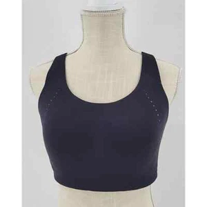 NWT Lululemon Size 36D Air Support Bra BLK/ASGY Black $98 - Picture 1 of 7