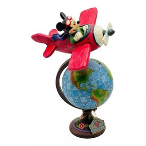 Disney Enesco Jim Shore "Globetrotting Mickey" - Picture 1 of 9
