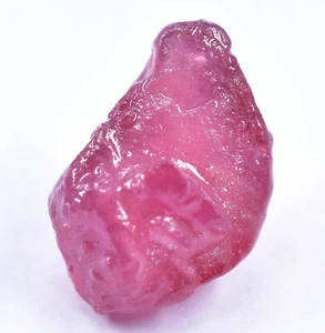 14.35 Ct Untreated Facet Red Ruby Burmese Rare 100% Natural Rough Certified - Picture 1 of 4