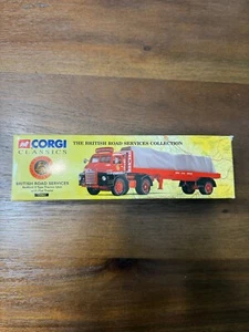 Corgi Classics 19901 British Road Services Bedford S Type, Flat Trailer & Load - Picture 1 of 10