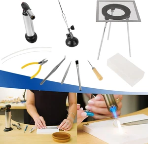 Kit de soldadura de joyería estándar con alambre de soldadura de plata y kit de antorcha de butano para Je - Imagen 1 de 7