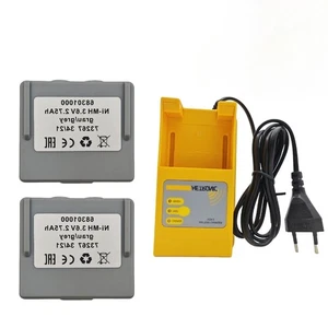 2pcs 3.6V 68301000 68300900 2750mAh Rechargeable Battery with UCH-2 Charger New - Picture 1 of 6