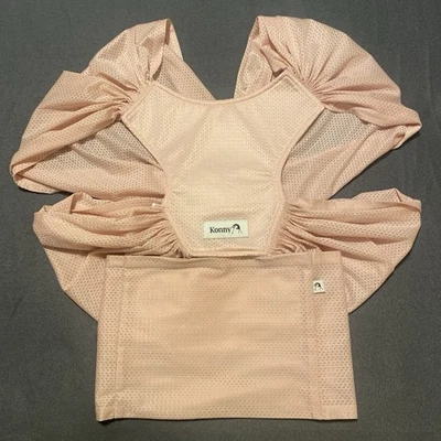 Konny Baby Carrier Summer Medium Mesh Sling Wrap Ergonomic Pink Breathable - Image 1 of 4
