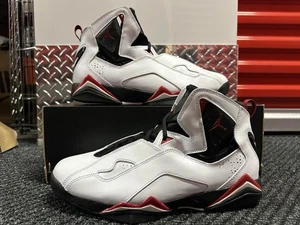 Jordan True Flight - White Varsity Red- Black 342964-160 Size 11.5 - Picture 1 of 9