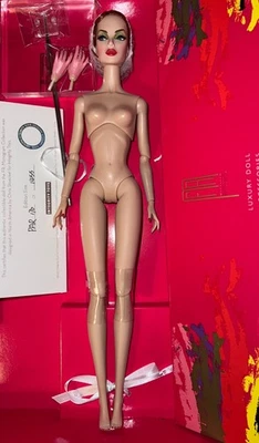 Integrity Toys Popular FR Monogram Nude Doll -Gloved Hands & Stand & Display Box - Image 1 of 4