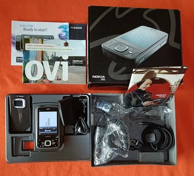 CELLULARE NOKIA N96 ORIGINALE VINTAGE COMPLETO DA COLLEZIONE IMMACOLATO COMPLETO - Immagine 1 di 4