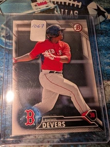 2016 Bowman Draft Rafael Devers #BD-143 Boston Red Sox🔥⚾ SPEDIZIONE GRATUITA 🧢 - Foto 1 di 2