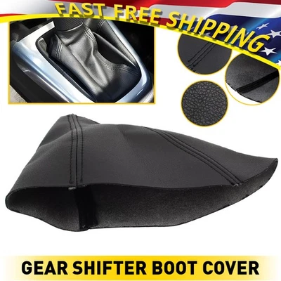 Cubierta de cambio de cuero negra para bota automática Hummer H3 2005-2011 Foto 1 de 4