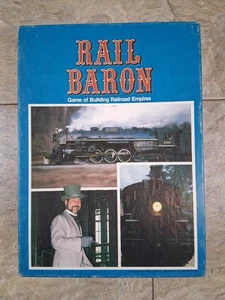 Rail Baron Brettspiel Avalon Hill Vintage 1977 SCHÖNER ZUSTAND  - Bild 1 von 9