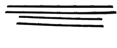 Kit de fieltro de barrido de ventana para Mopar Valiant 1963-66 sedán de 2 puertas OEM 4 piezas exterior Foto 1 de 4