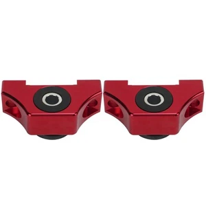 (Red)Billet Motor Torsion Mount Kit 6061T6 Aluminum Replacement For EG EK - Picture 1 of 12